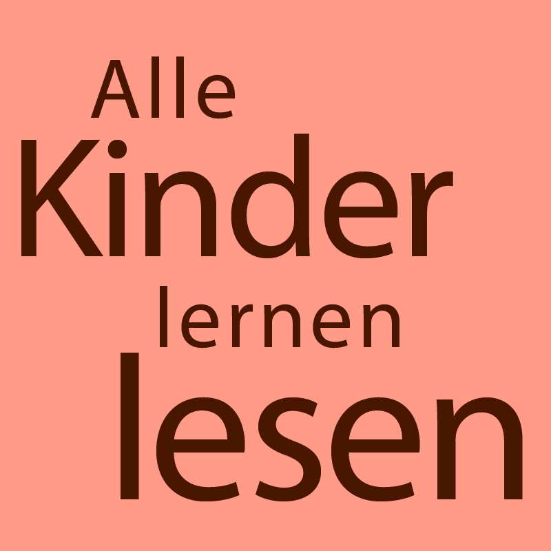 Alle Kinder lernen lesen
