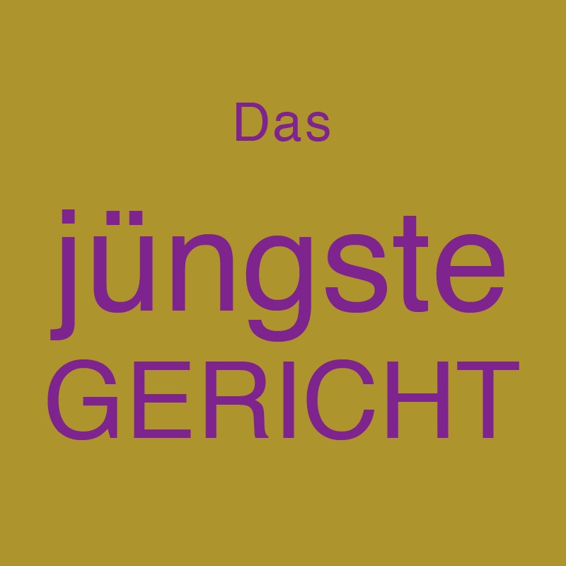 Das jüngste Gericht