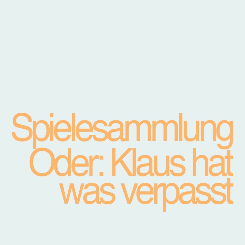 Spielesammlung