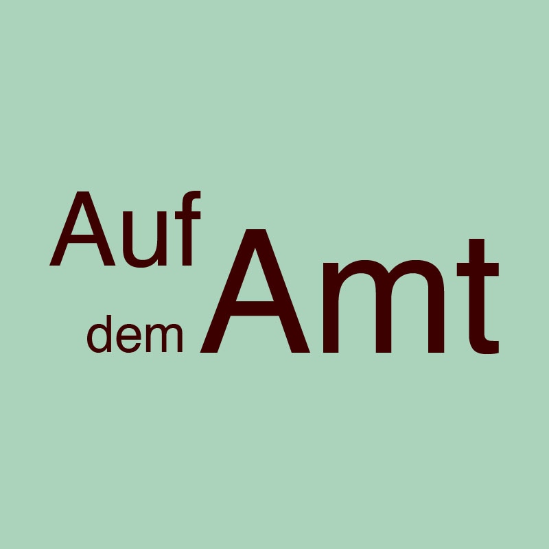 Auf dem Amt